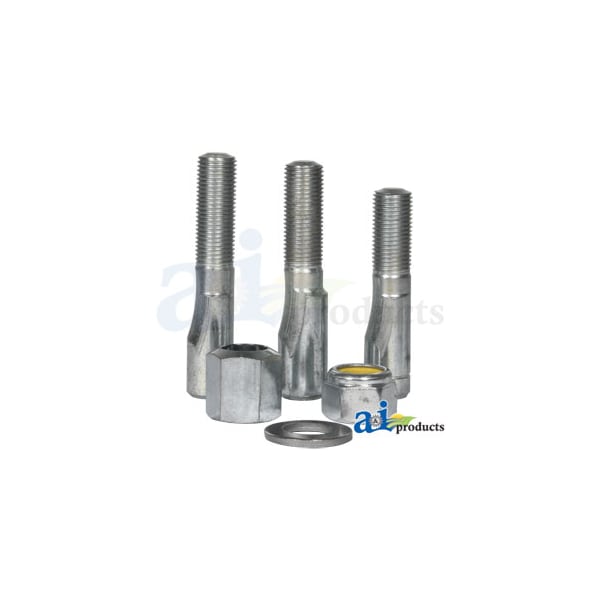 Tapered Pin Kit (Incl. 3 pins & 2 nuts = washer) for 1.375" bore yokes 0.7" x3" x2"